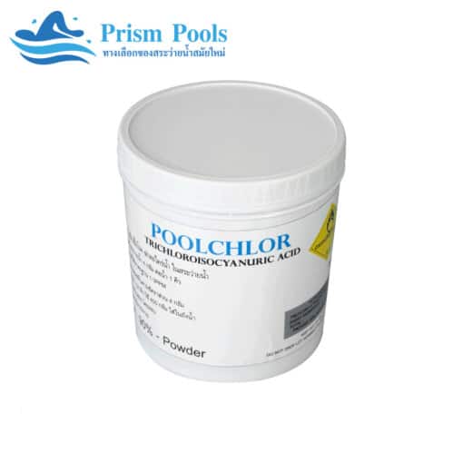 คลอรีนผง 90 TCCA Poolchlor 1 kg.